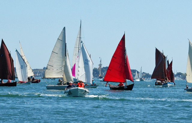 In de ’Golfe du Morbihan’, één van de mooiste baaien ter wereld.