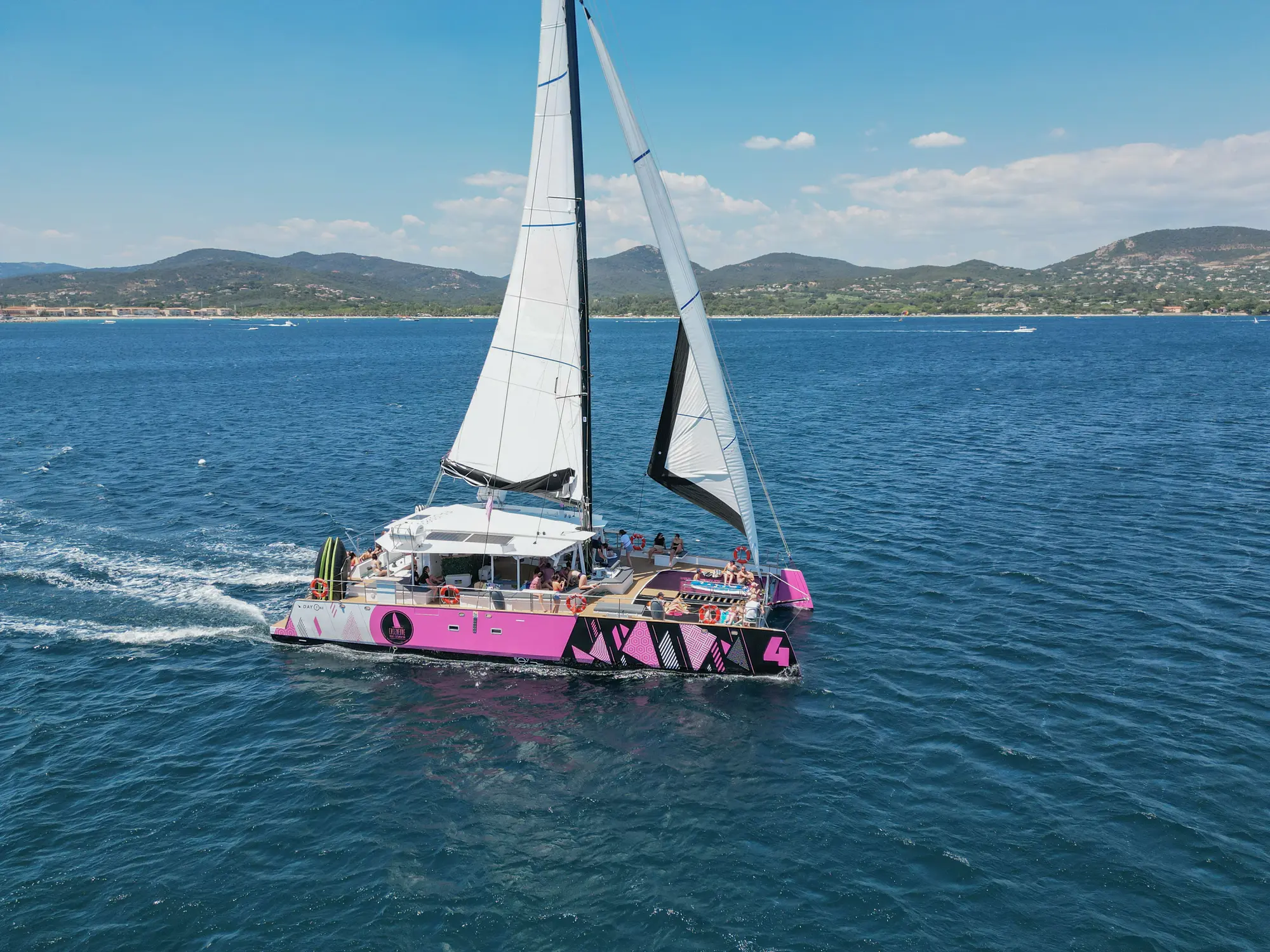 Le Golfe à bord d’un Maxi Catamaran