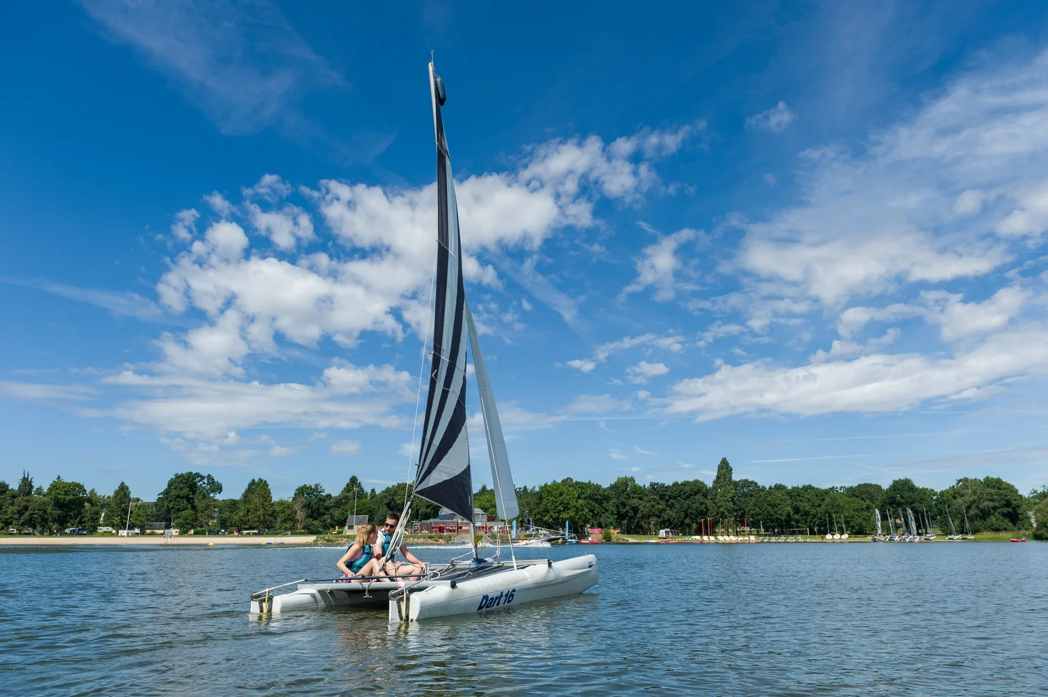 pratique de la voile dans le golfe du morbihan crtb ad BERTHIER Emmanuel